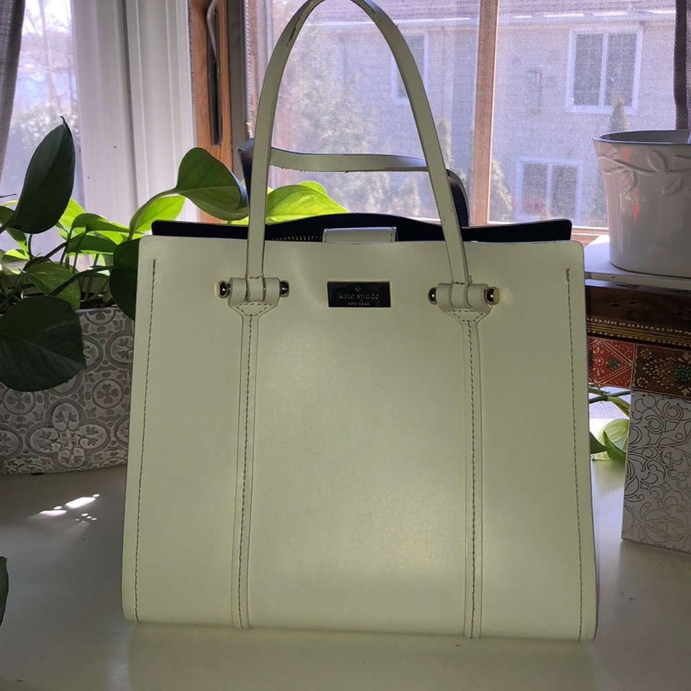 White Kate Spade Purse